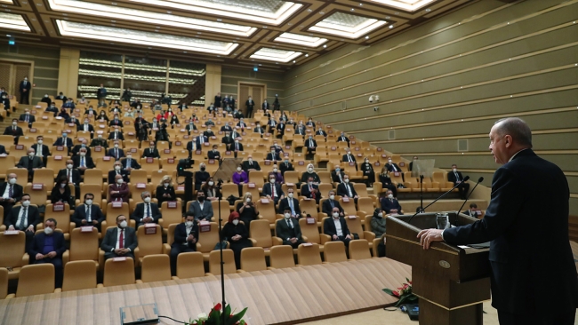 Cumhurbaşkanı Erdoğan: Anadolu sanat üretimi için büyük bir klasör gibidir